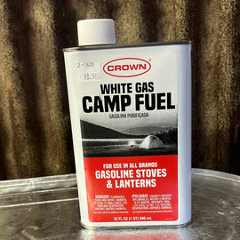 Crown white gas camp fuel