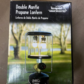 Double mantle propane lantern